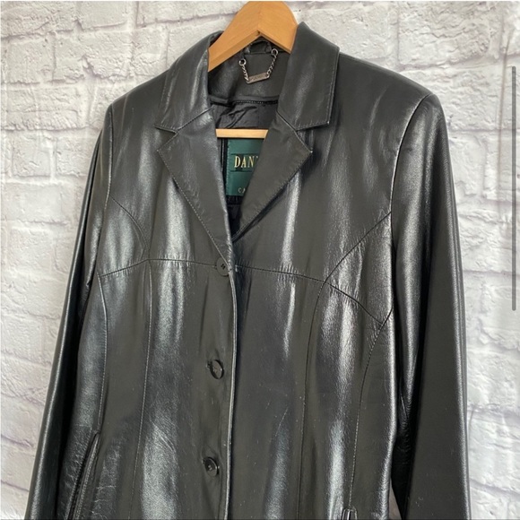 Vintage Leather Danier Jacket - Picture 3 of 4